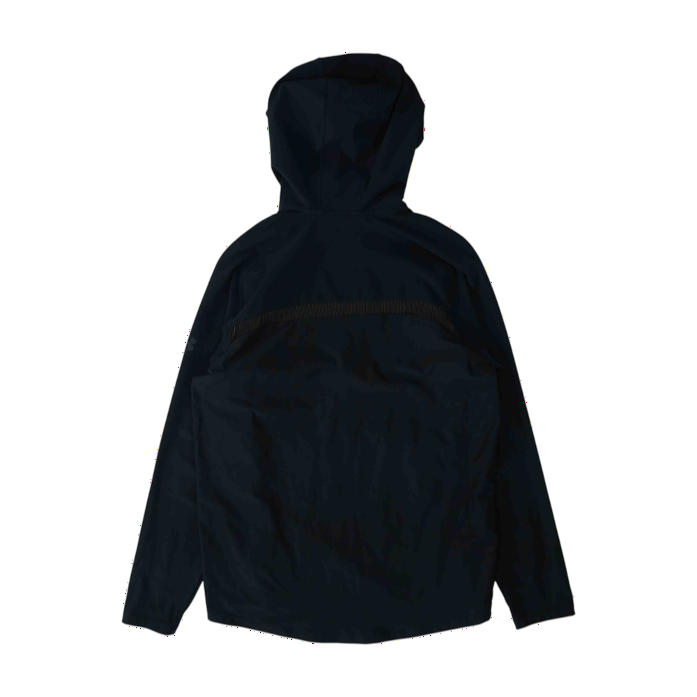 Black Solid 1/4 Zip Pullover