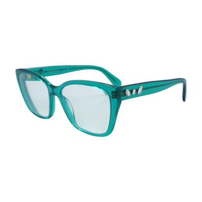 Green SK 2008 1029 Square Prescription Eyewear