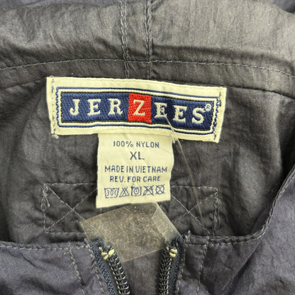 Vintage Navy Solid 1/4 Zip Pullover