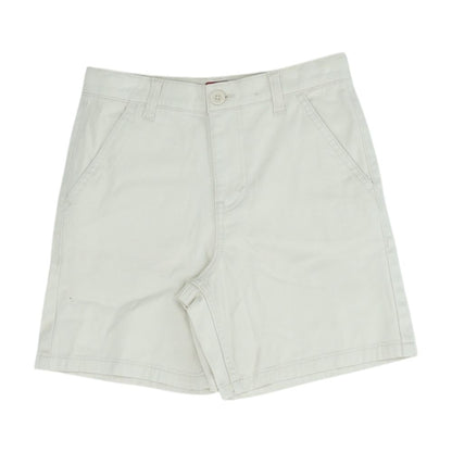 Khaki Solid Chino Shorts