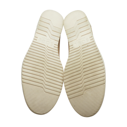 Tan Slip-On Flats