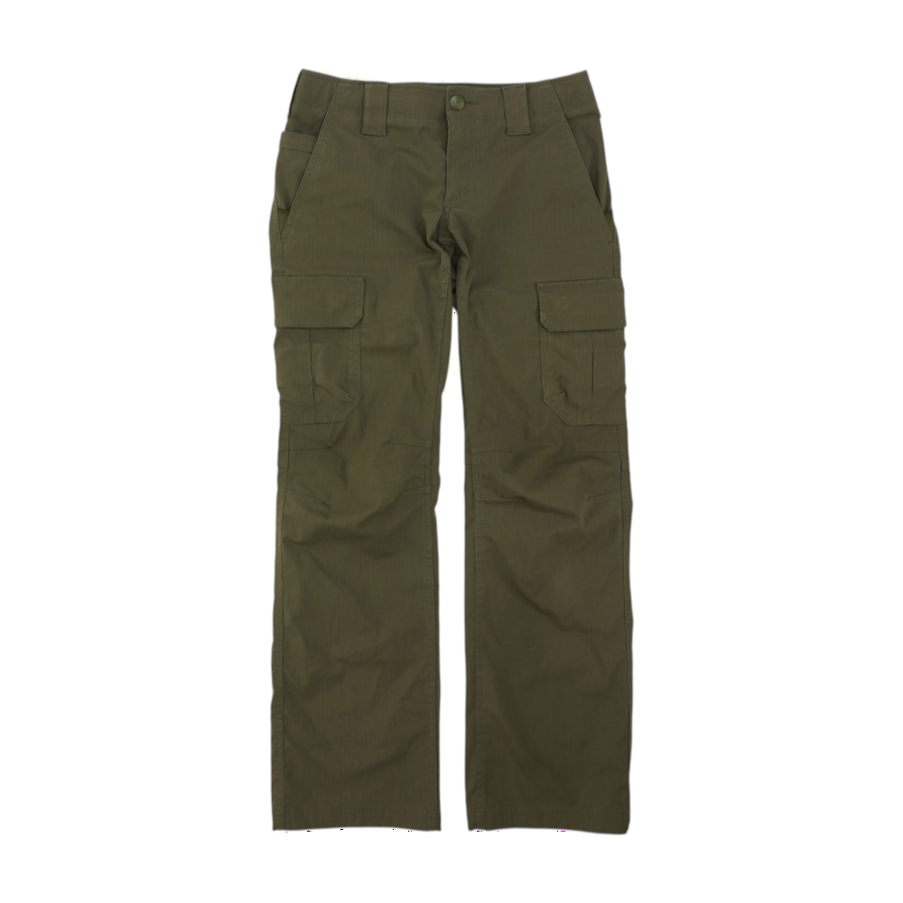 Olive Straight Pants