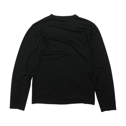 Black Solid Active T-Shirt
