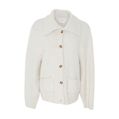 Beige Cardigan Sweater