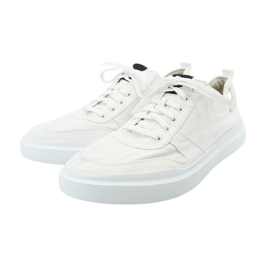 White Low-Top Casual Shoes