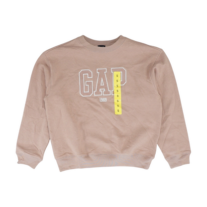Pink Solid Sweatshirt Pullover