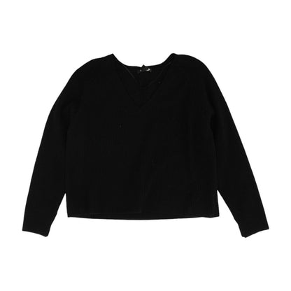 Black V-Neck Sweater