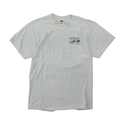 Vintage Southwest Airlines Rapid Rewards Gray Solid T-Shirt