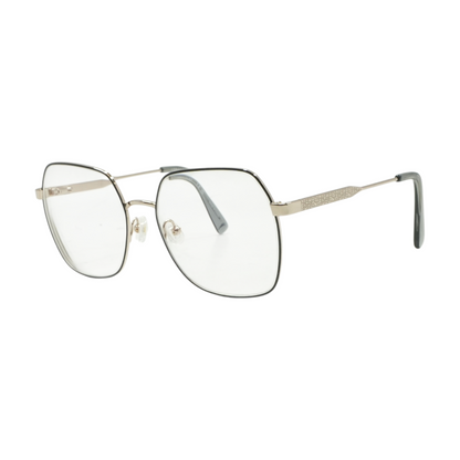 Silver LO2148 Oversized Prescription Eyewear