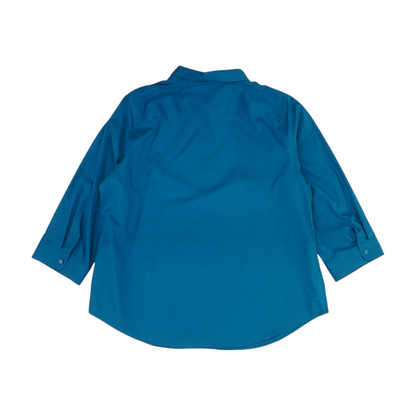 Teal Petite Blouse