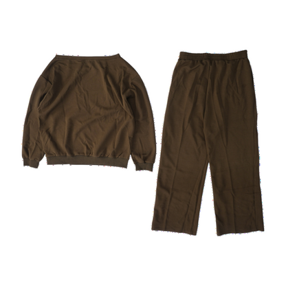 Green Solid Pant Set