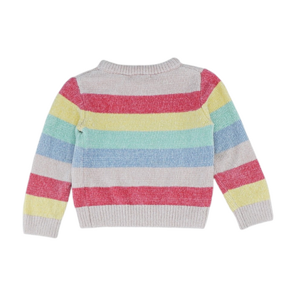 Multi Striped Pullover Sweater