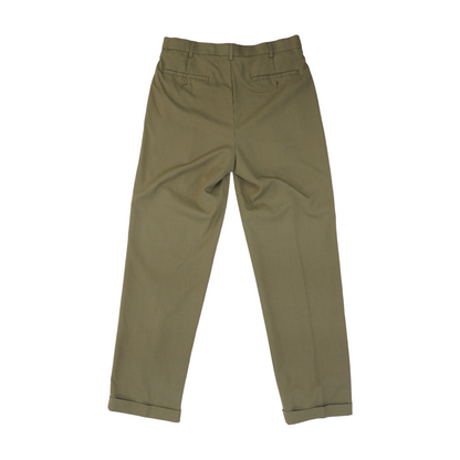 Beige Straight Pants