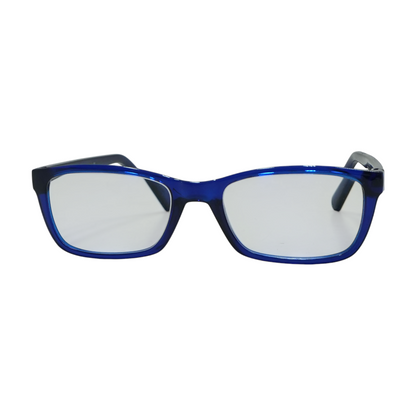 Blue AX 3007 Rectangle Prescription Eyewear
