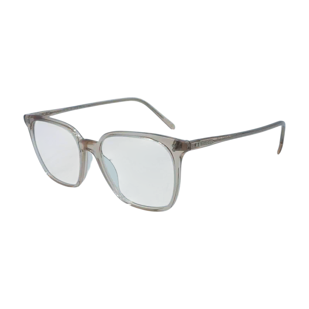 Oliver Peoples Brown Rosey Square Prescription Eyewear – Image 1