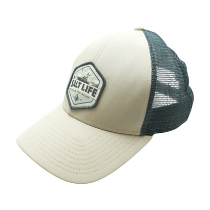 Beige Salt Life Ballcap Hat
