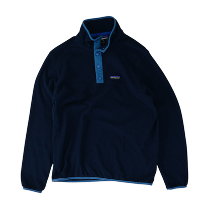 Navy Solid 1/4 Zip Pullover