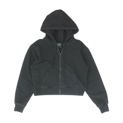 Black Solid Active Jacket