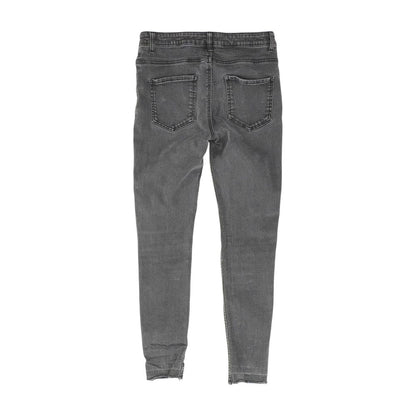 Black Solid Jeans