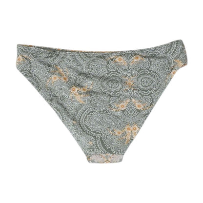 Green Paisley Swim Bottom