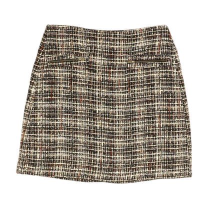 Multi Petite Plaid Mini Skirt