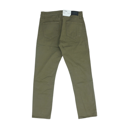 Green Straight Pants