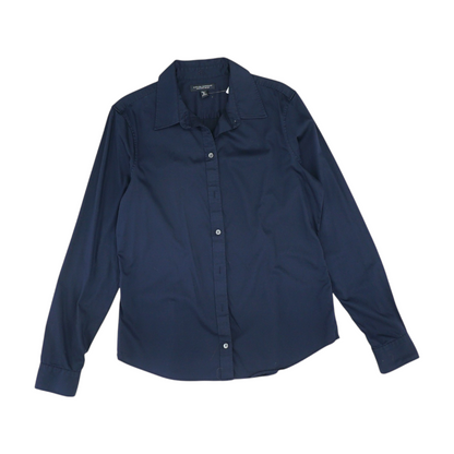 Navy Button Down