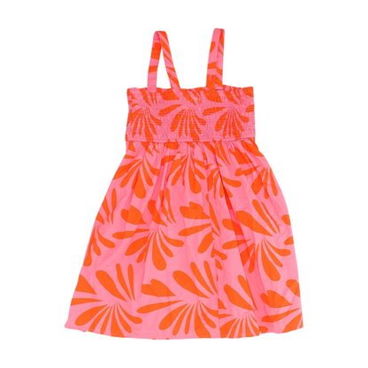 Pink Print Dress