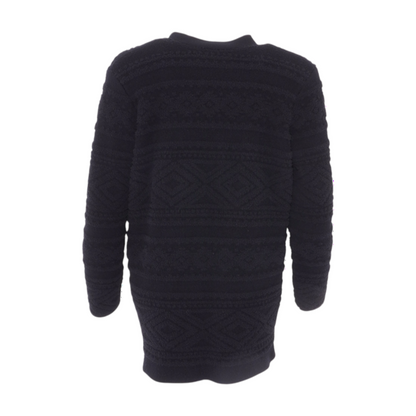 Black Cardigan Sweater