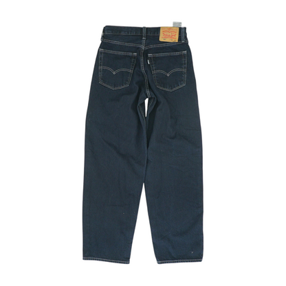 514 Navy Straight Jeans