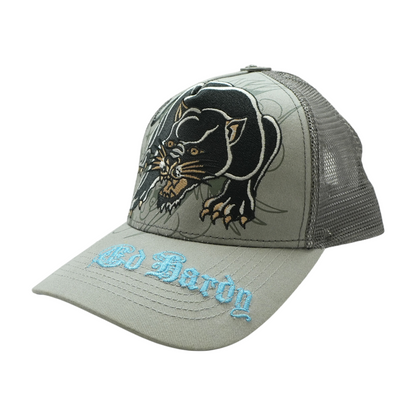 Gray Ballcap Hat