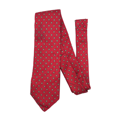 Vintage Red Polka Dot Neck Tie