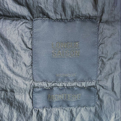 Navy Down Garment-Dyed Octavien Jacket
