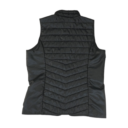 Black Solid Active Vest
