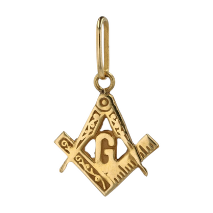 18K Yellow Gold Pendant – Image 1