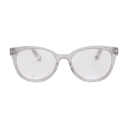 Clear Virginia Round Reading Glasses