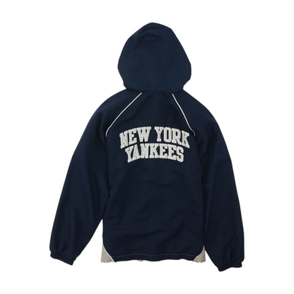 Gray New York Yankees Color Block Active Jacket