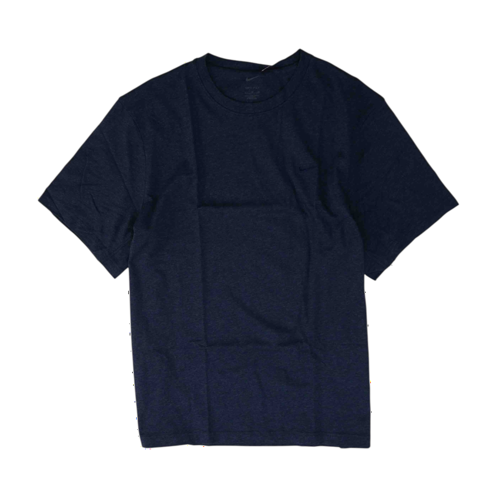 Blue Solid Active T-Shirt