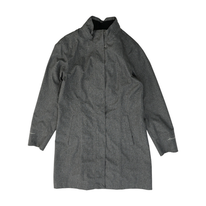 Gray Herringbone Coat