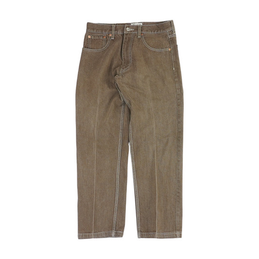 Brown Straight Jeans