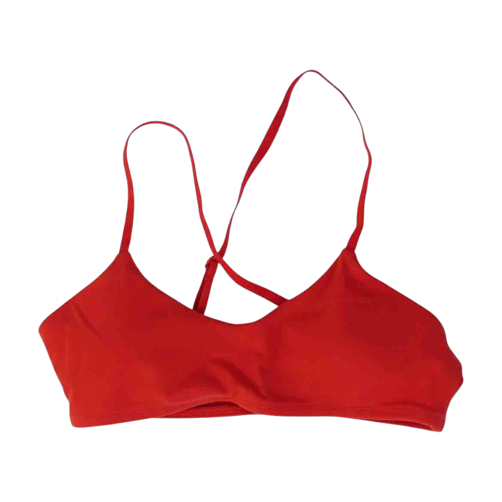 Red Sports Bra
