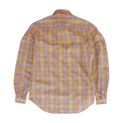 Vintage Multi Plaid Long Sleeve Button Down