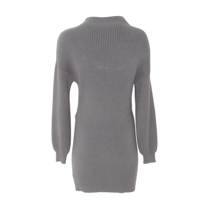 Gray Mini Dress