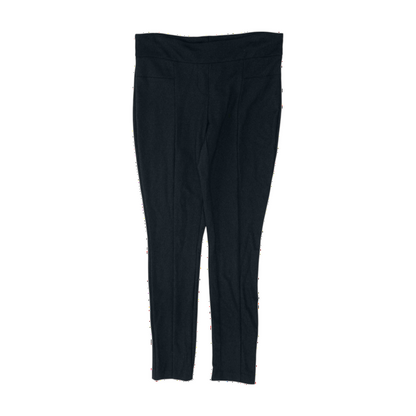 Black Print Slim Pants