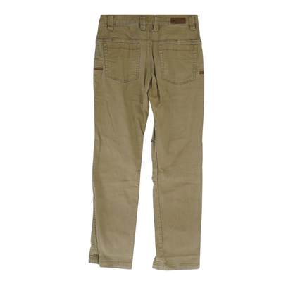 Brown Straight Pants