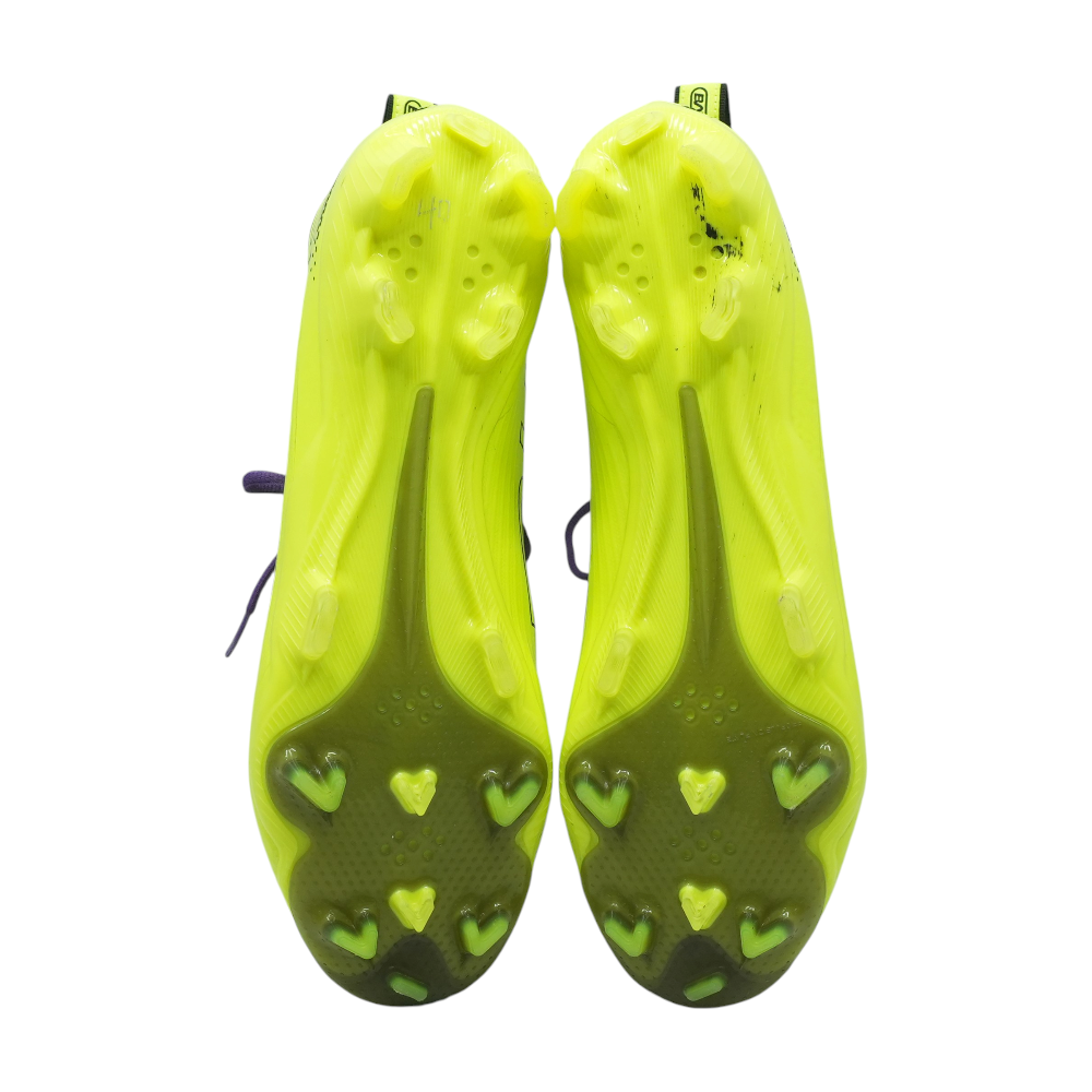 Neon Yellow Low-Top Athletic Shoes