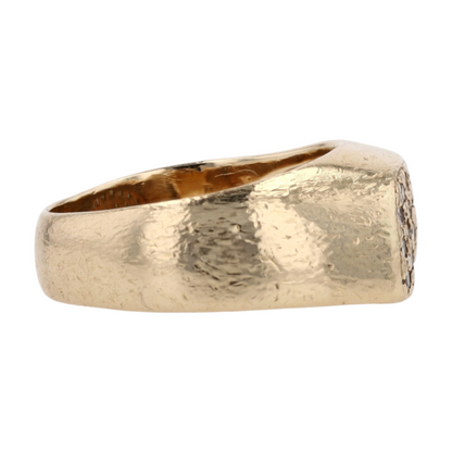 1/10 ctw 14K Yellow Gold Diamond Fashion Ring