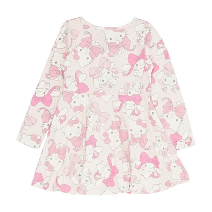 Pink Graphic Dress