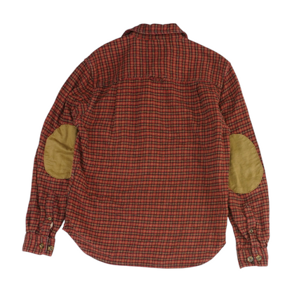 Red Plaid Flannel Button Down