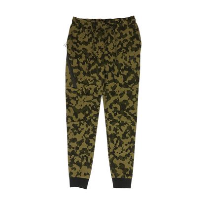 Green Camo Tapered Pants